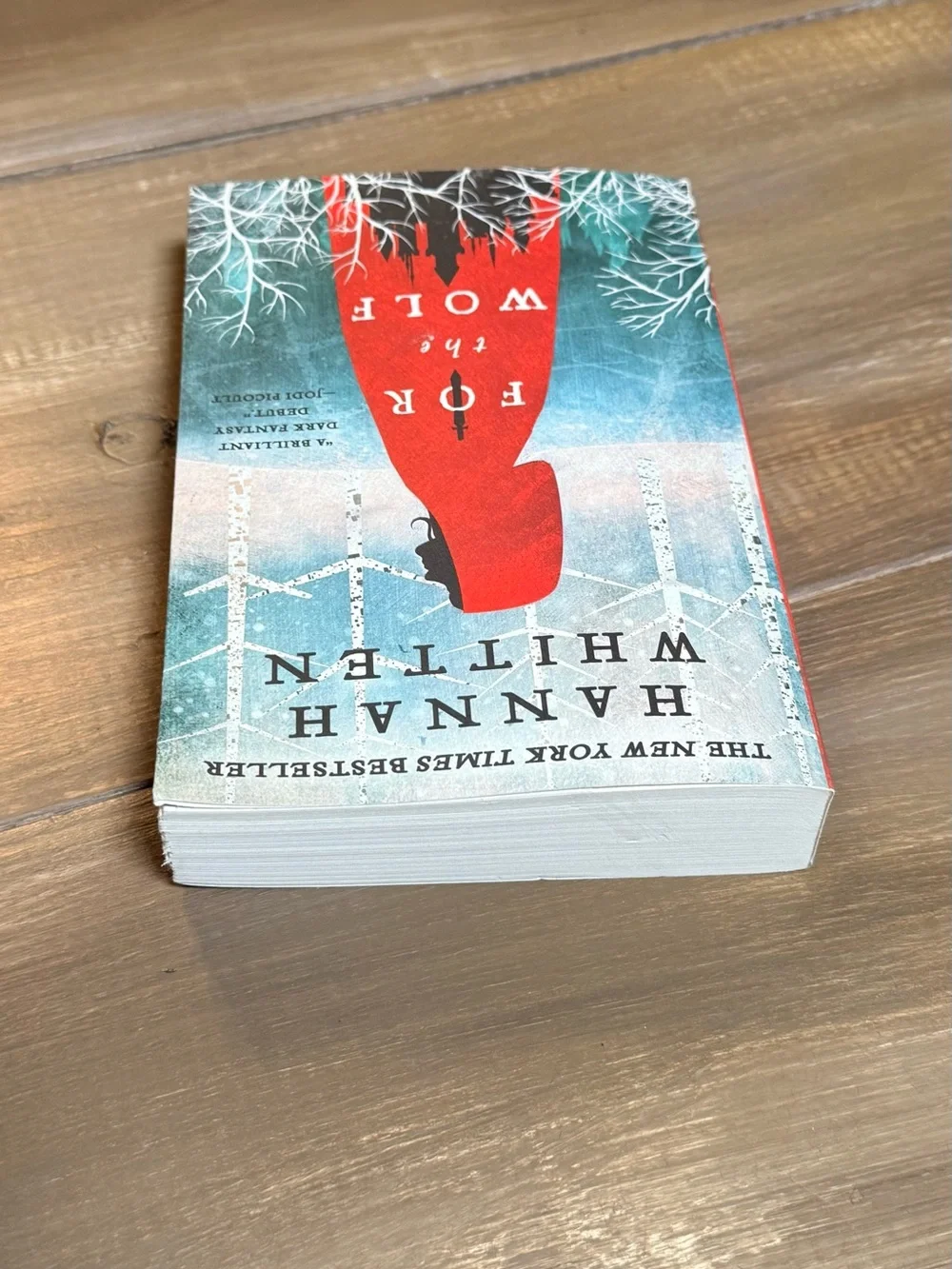 For the Wolf Hannah Whitten Paperback  Novel Little Red‎ Riding Hood Retelling